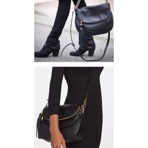 Michael kors Bedford fringe bag navy